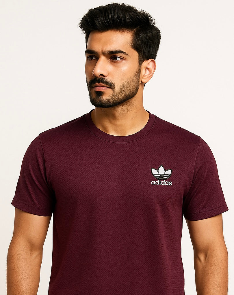 Waffle knit T-Shirt