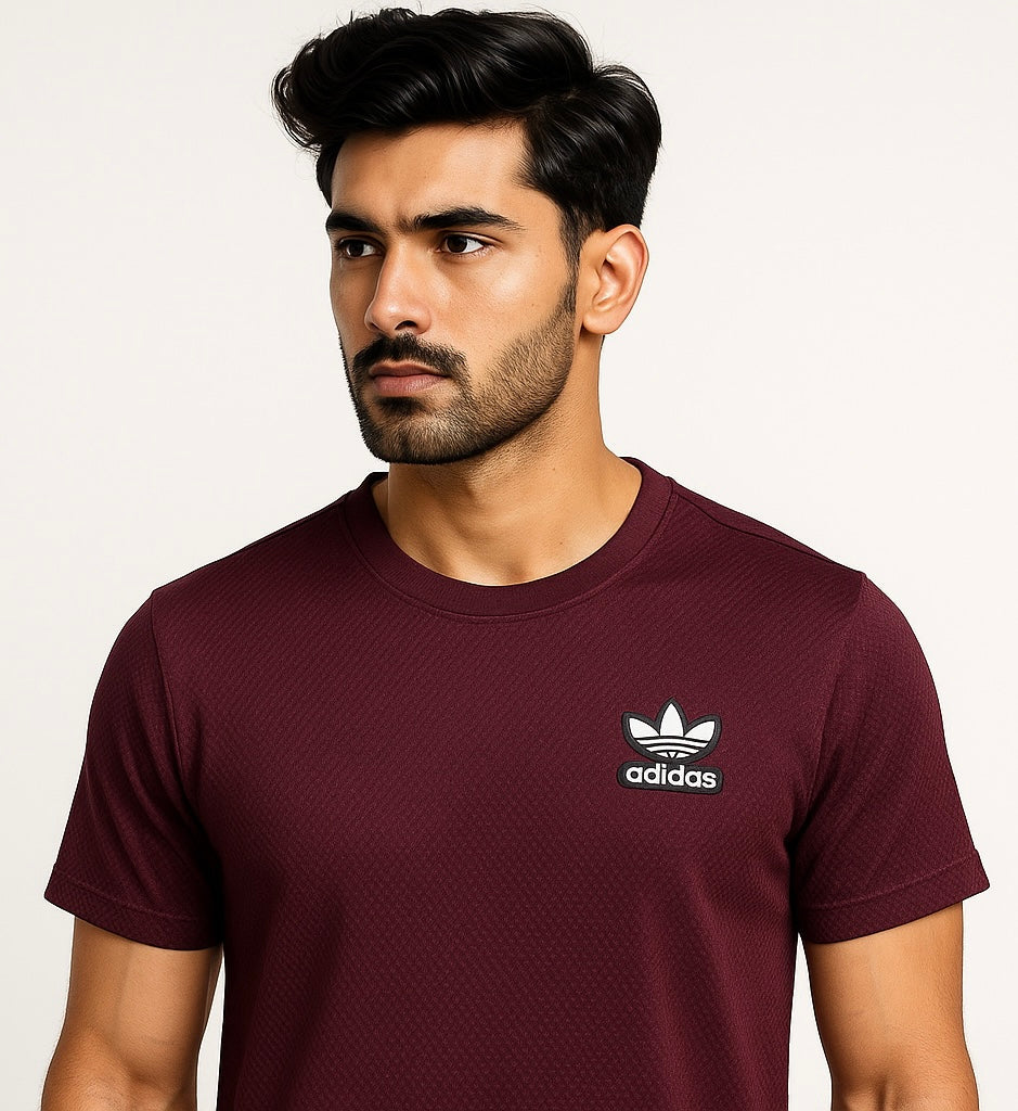 Waffle knit T-Shirt