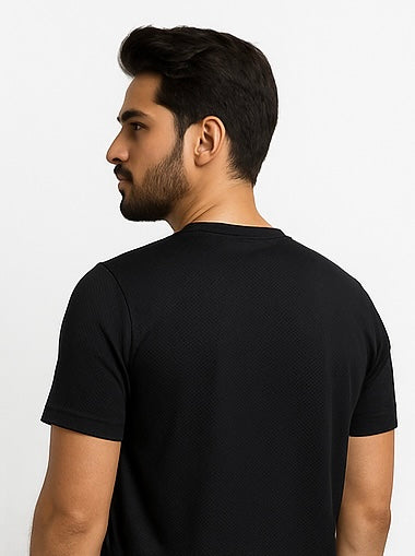 Waffle Knit T-Shirt