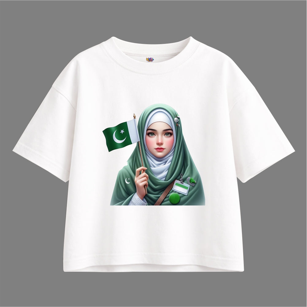 14 AUGUST GIRL FLAG Oversized Tracksuit