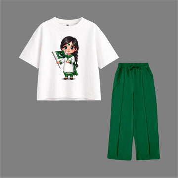 14 AUGUST STYLISH PAKISTANI GIRL Oversized Tracksuit