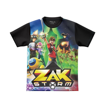 DIGITAL POLYESTER - ZACK STORM CHARACTERS TEE DG0201FP