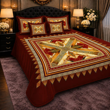 BEDIOR 5D Digital Bed Sheet Set #48