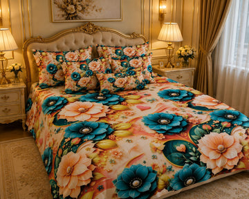 BEDIOR 5D Digital Bed Sheet Set #49