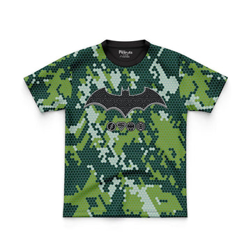 DIGITAL POLYESTER - GREEN CAMO BATMAN TEE DG01062AO