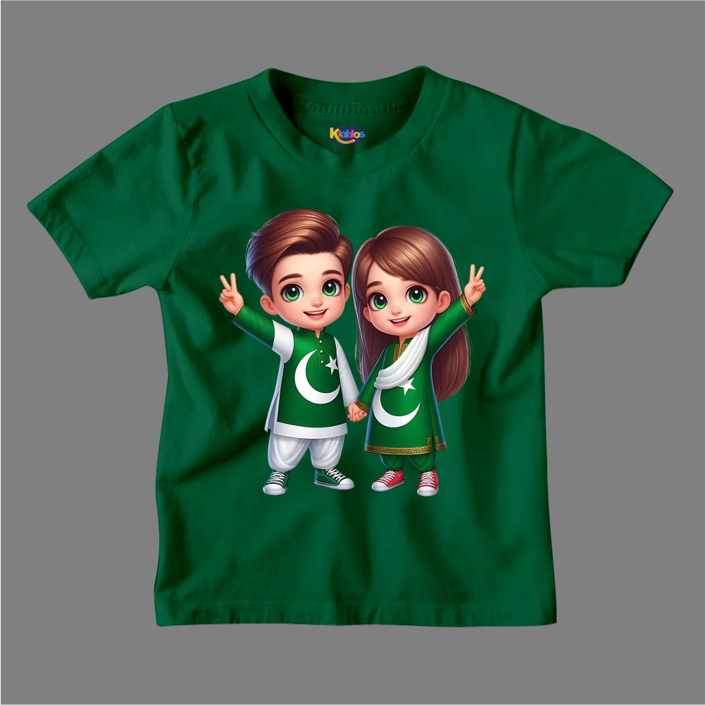 14 AUGUST BOY & GIRL T-SHIRT