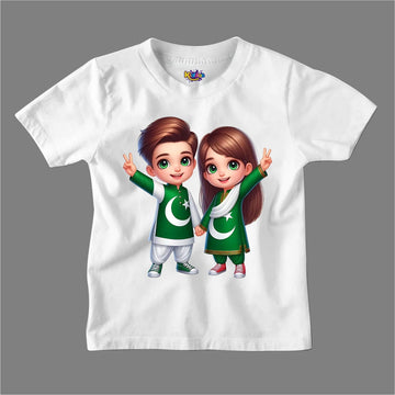 14 AUGUST BOY & GIRL T-SHIRT
