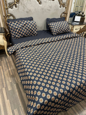 Pure Cotton 6️⃣PC Comforter set