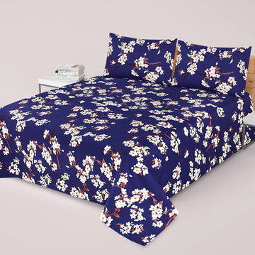 Premium Cotton Super King Bedsheet - Special Addition- MS18