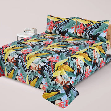 Premium Cotton Super King Bedsheet - Special Addition- MS16