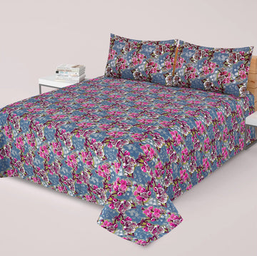 Premium Cotton Super King Bedsheet - Special Addition- MS06
