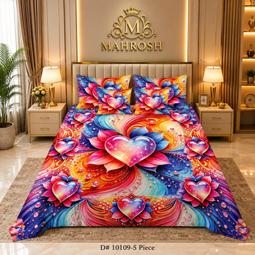 # BEDIOR 5D Digital Bed Sheet Set #03
