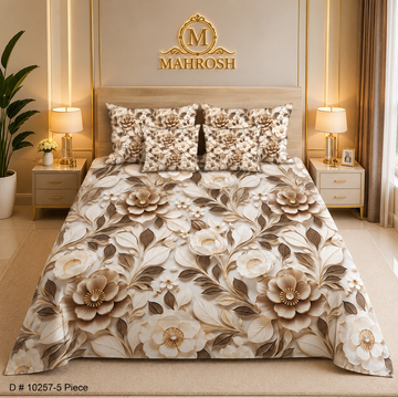 # BEDIOR 5D Digital Bed Sheet Set #08