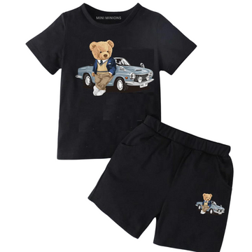CAR BEAR SHORT SET
