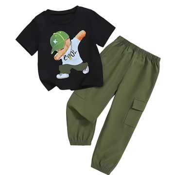 COOLEST BOY TROUSER SET