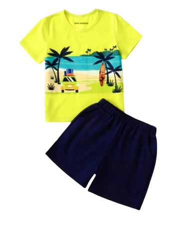 SOFT BEACH SHORT SET