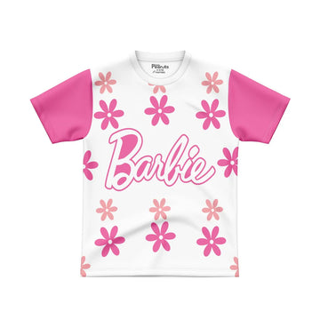 DIGITAL POLYESTER - BARBIE FLOWER TEE DG01171FP