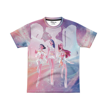 DIGITAL POLYESTER - COSMIC QUEEN GIRLS TEE DG01189AO