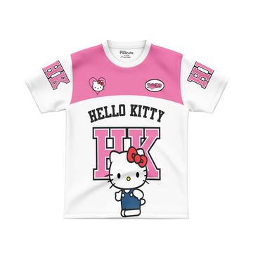 DIGITAL POLYESTER - PINK HELLO KITTY TEE DG01203AO