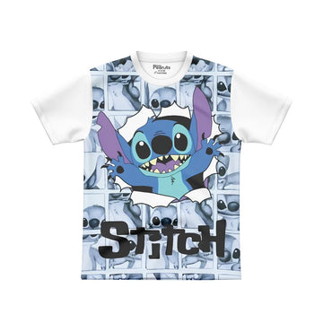 DIGITAL POLYESTER - LIL STITCH TEE DG01215FP