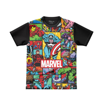 DIGITAL POLYESTER - MARVEL INFINITY HEROES TEE DG01216FP
