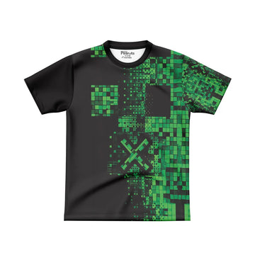 DIGITAL POLYESTER - MINECRAFT BLOCKS TEE DG01223AO