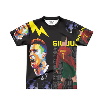 DIGITAL POLYESTER - RONALDO SIUUUU TEE DG01239AO
