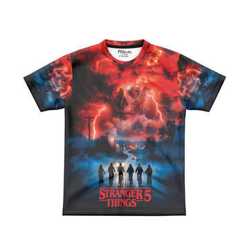 DIGITAL POLYESTER - STRANGER THINGS TEE DG01249AO