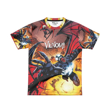 DIGITAL POLYESTER - VENOM COMIC TEE DG01254AO