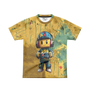DIGITAL POLYESTER - VIBRANT 3D GAME CHARACTER TEE DG01255AO