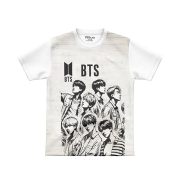 DIGITAL POLYESTER - WHITE BTS TEE DG01258AO