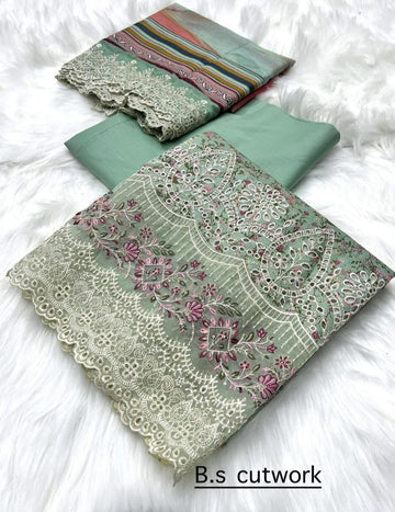 3pcs lawn fency chicken kari-14