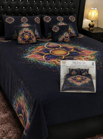 5D Digital Bedsheet Set #5 | King Size | 3 Pcs (Copy)