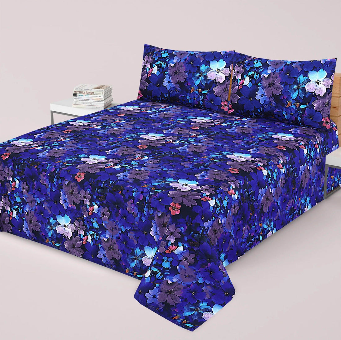 3PC Cotton Bedsheet BD-71