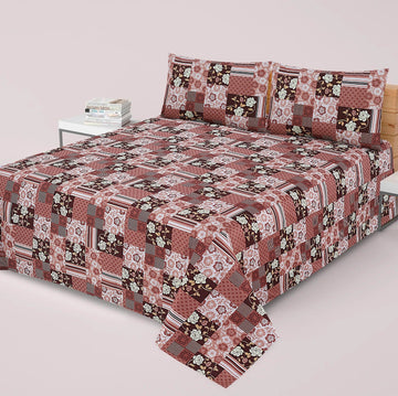 3PC Cotton Bedsheet BD-78