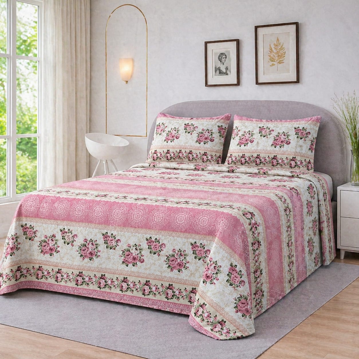 Cotton Bed Sheet -114
