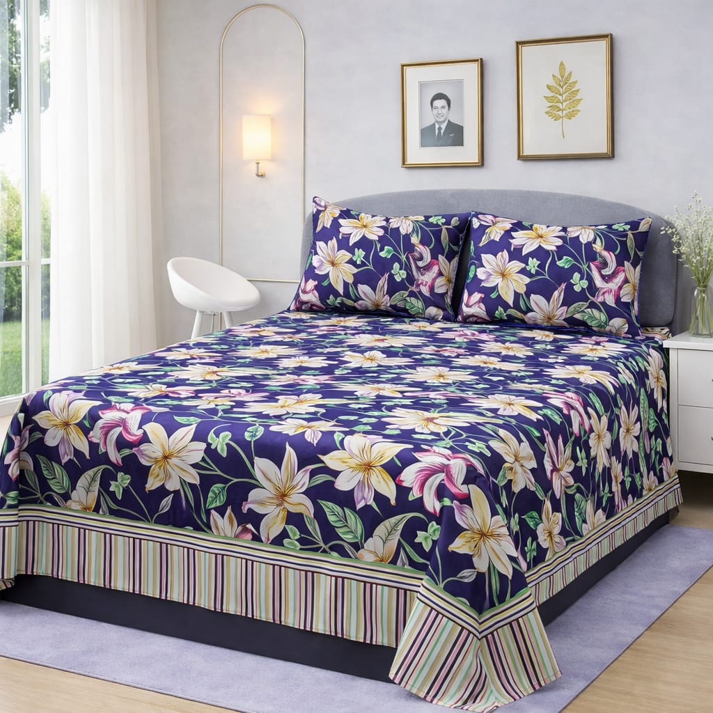 Cotton Bed Sheet -124