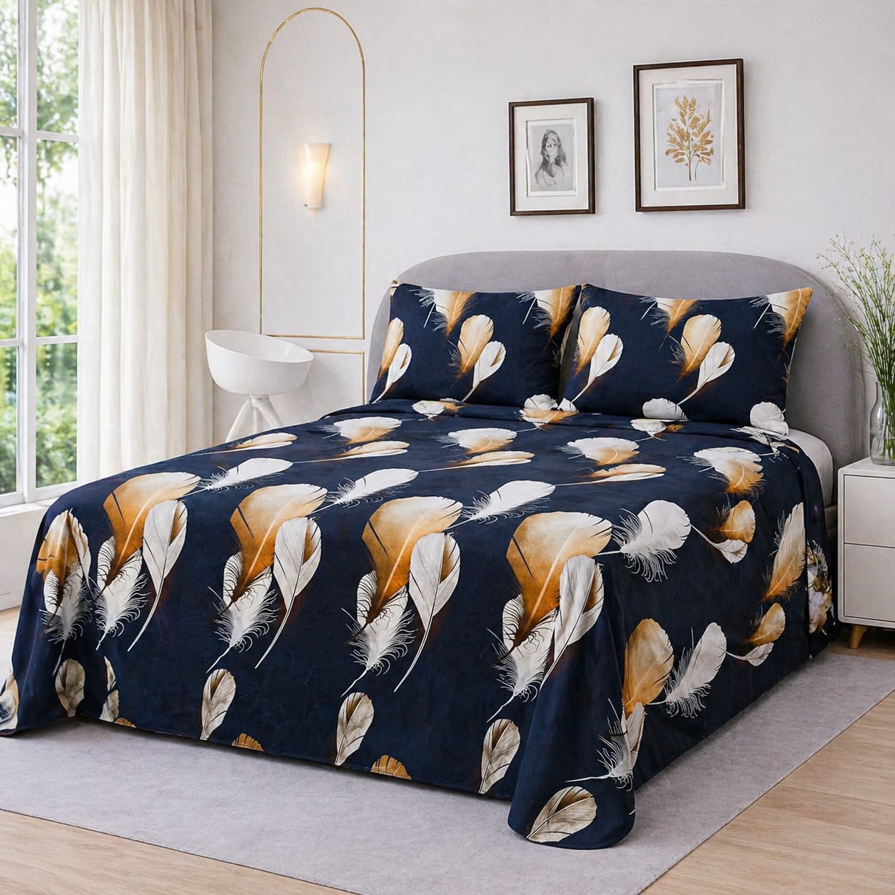 Cotton Bed Sheet -118