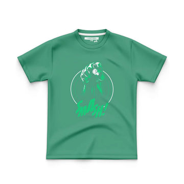 JUNIOR COTTON - INCREDIBLE HULK SMASH TEE