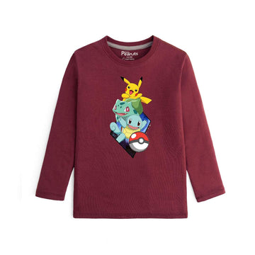 COTTON - PIKACHU FRIENDS FULL SLEEVES