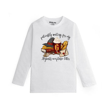 COTTON - HOGWARTS ACCEPTANCE LETTER FULL SLEEVES