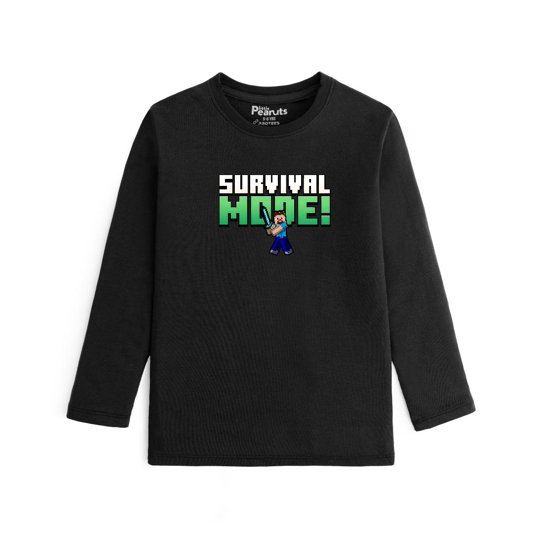 COTTON - MINECRAFT SURVIVAL FULL SLEEVES