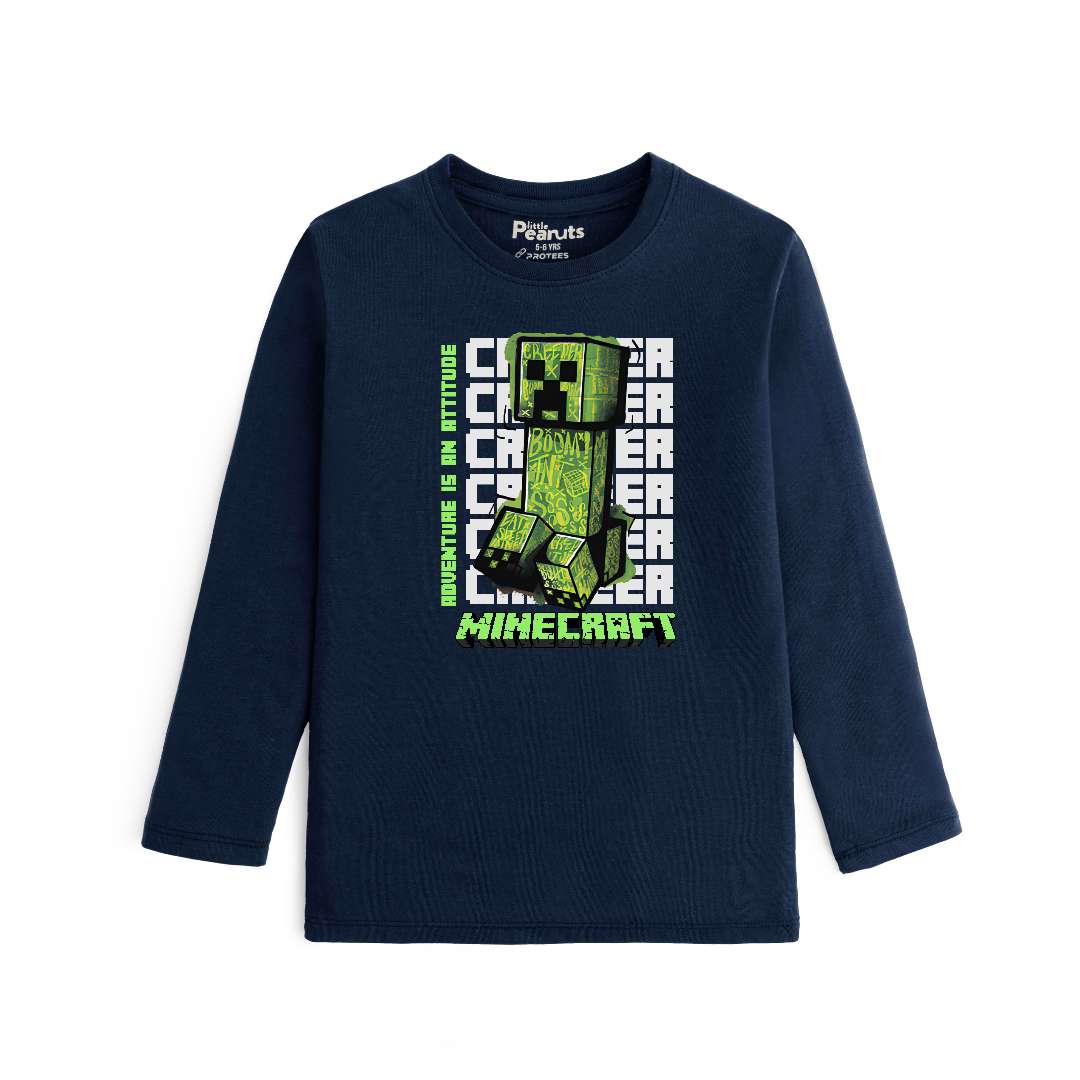 COTTON - MINECRAFT ADVENTURE FULL SLEEVES
