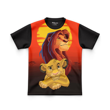 DIGITAL POLYESTER- MUFASA & SIMBA TEE DG01092FP