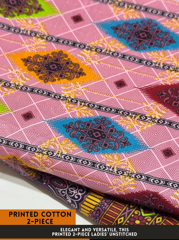 2 Piece Printed Summer Cotton #37