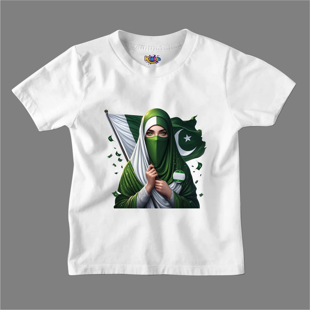 14 AUGUST HIJABI GIRL T-SHIRT